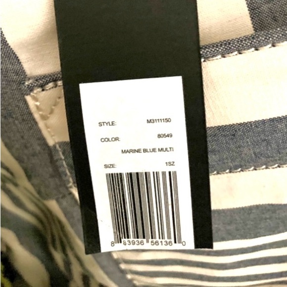 Marc By Marc Jacobs striped shoulder bag NEW - Picture 8 of 14